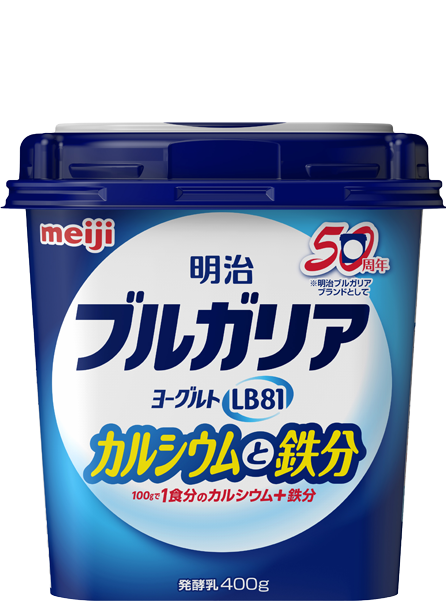 Meiji Bulgaria Yogurt LB81 Calcium & Iron 400g