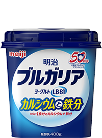Meiji Bulgaria Yogurt LB81 Calcium & Iron400g