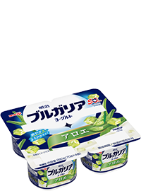 Meiji Bulgaria Yogurt Aloe70g×4