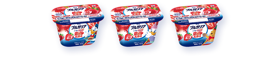 明治ブルガリアヨーグルト脂肪0 ジューシー果実 苺
