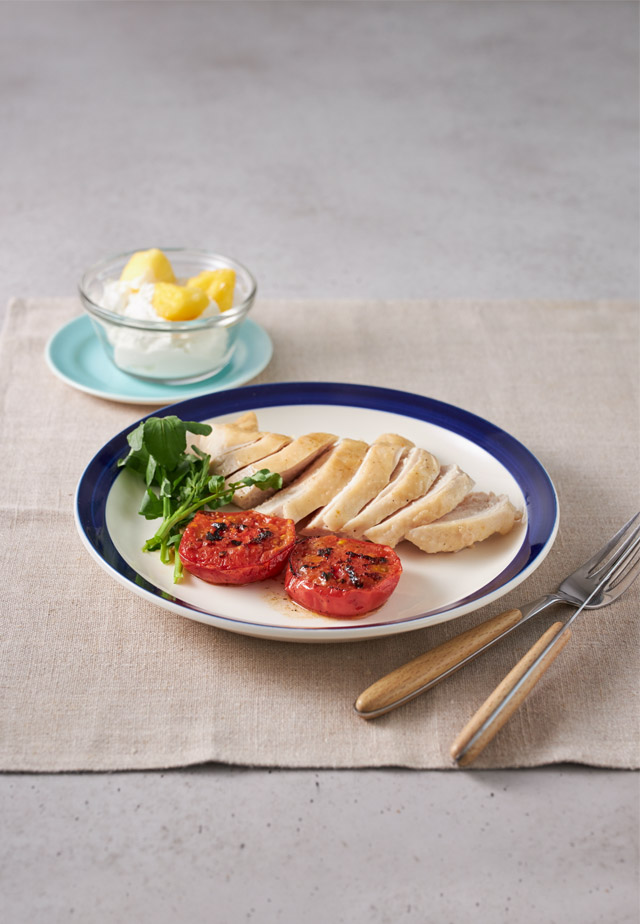 ホエーでやわらか鶏むねチキンソテー