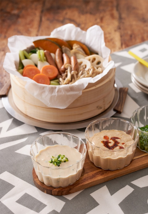 野菜のせいろ蒸し