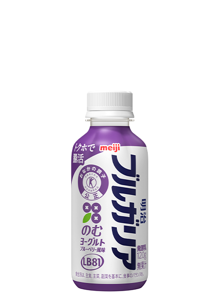 明治ブルガリアのむヨーグルト ブルーベリー風味 LB81 ONE SHOT 120g