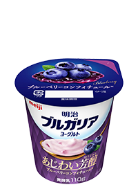 明治保加利亚式酸奶 芳醇滋味 蓝莓果酱110g