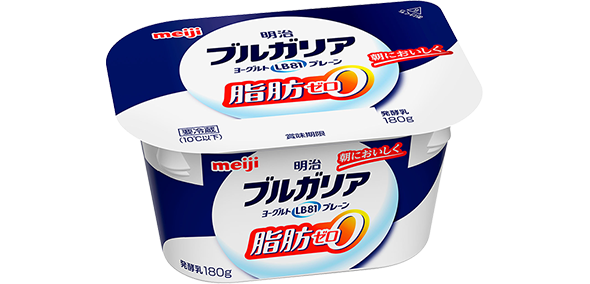 明治ブルガリアヨーグルト LB81プレーン脂肪0 180 g