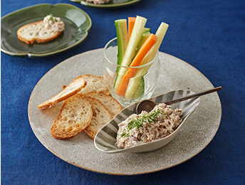 サバ缶のディップ