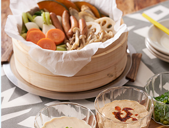 野菜のせいろ蒸し
