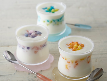 金平糖ヨーグルト