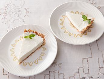 レアチーズ風ヨーグルトケーキ