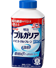 明治ブルガリア のむヨーグルト プレーンLB81（400g）