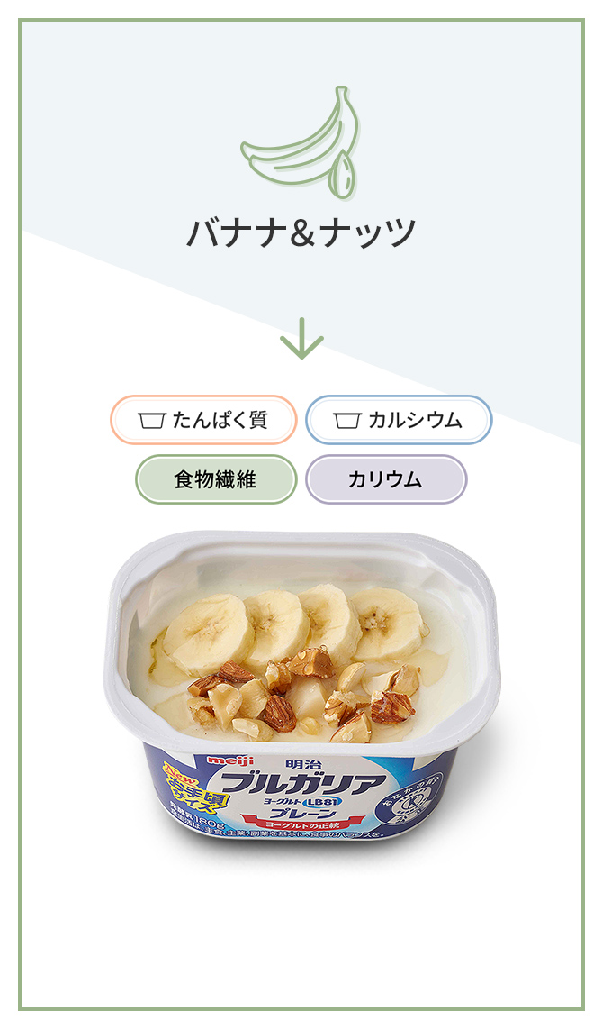 バナナ＆ナッツ