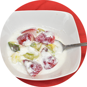 チャイカイヨーグルト（ベトナム風フルーツヨーグルト）