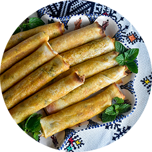 ブリック（モロッコ風揚げ春巻き）