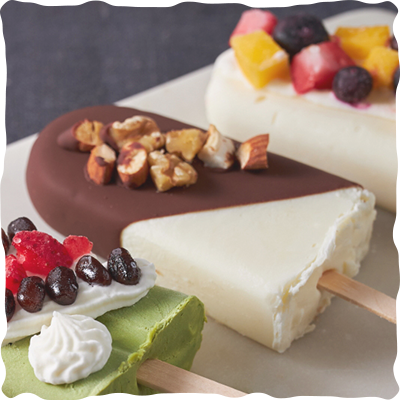 チョコナッツアイスキャンディー完成写真