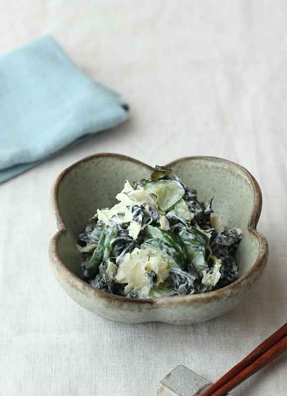 クリーミー海藻サラダ